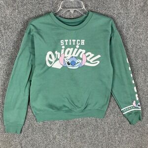 Stitch Sweatshirt Women's Medium Pullover Polyester Blend Adults M